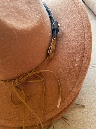 Sombrero Vaquero Unisex Beige/Marrón