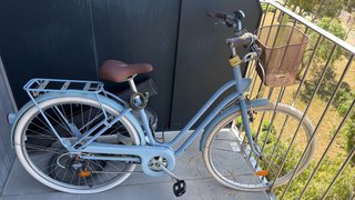 Bicicleta Urbana Decathlon Elops 520 Azul