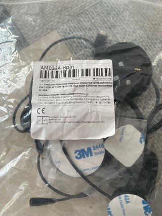 Intercomunicador Moto Freedconn AM0334-8pin