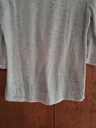 Camiseta Silvian Heach 3/4 Gris Jaspeado