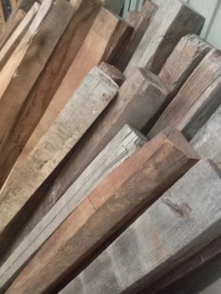 Listones de madera de Haya