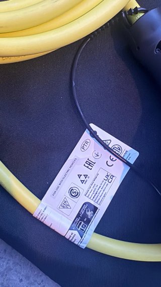 Cable de carga original Volkswagen Tipo 2