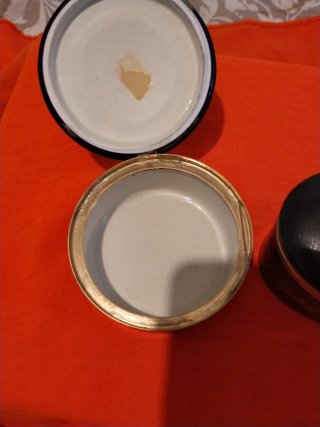 Joyero Limoges Colección Negro y Dorado