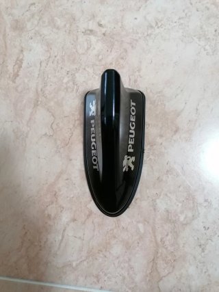 Antena Tiburón Peugeot Negra