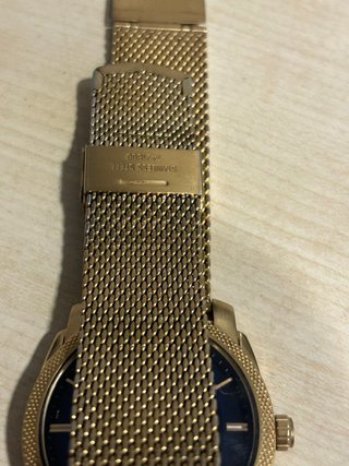 Reloj Fossil Dorado y Azul