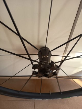 Ruote Spinergy FCC 32 Disc Tubeless in carbonio