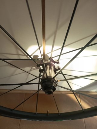 Ruote Spinergy FCC 32 Disc Tubeless in carbonio
