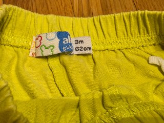 Lote 2 pantalones cortos verano