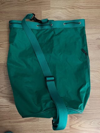 Mochila Adidas Vintage Verde y Negra