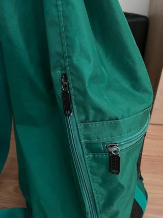 Mochila Adidas Vintage Verde y Negra