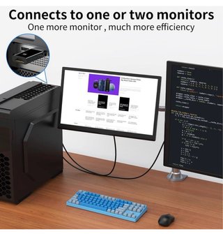 Adattatore HDMI a DisplayPort 4K