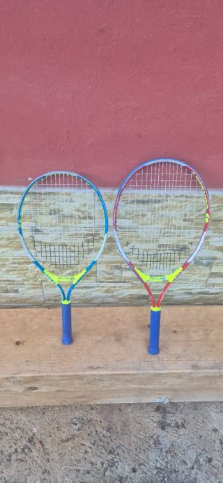 Lote 6 raquetas deportivas