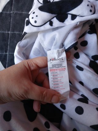 Disfraz Dalmata Adulto Talla Única