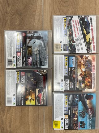 Pack 5 Juegos PS3: Mass Effect 3, Mafia II, Brink,