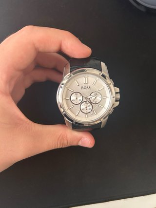 Reloj Hugo Boss Cronógrafo Hombre Acero Negro