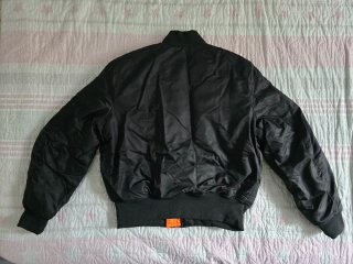 Chaqueta Bomber Negra