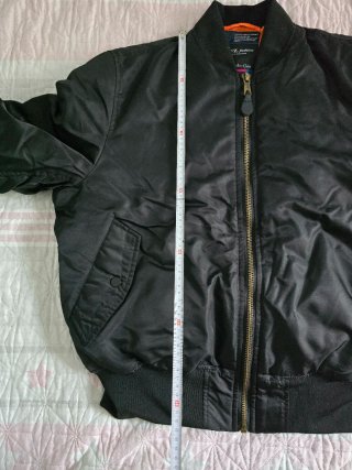 Chaqueta Bomber Negra