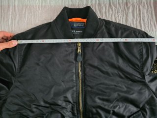 Chaqueta Bomber Negra