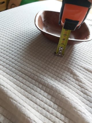 Contenitore legno quadrato svuotatasche