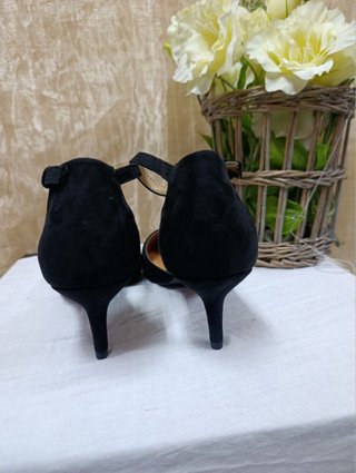 Zapatos de tacón negros talla 41