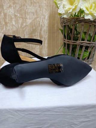 Zapatos de tacón negros talla 41