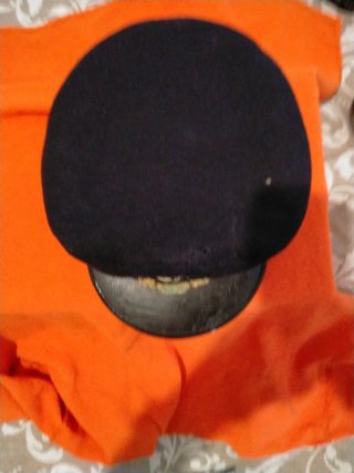 Gorra militar coleccionista insignia dorada