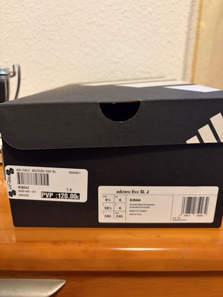 Zapatillas Adidas Adizero Azul/Blanco