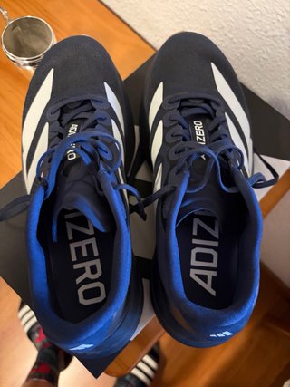 Zapatillas Adidas Adizero Azul/Blanco