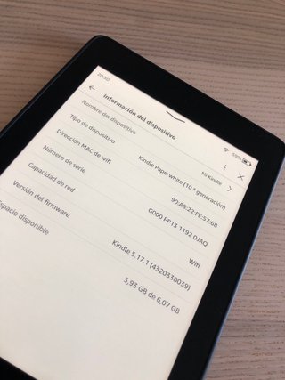Kindle Paperwhite 10ª Gen