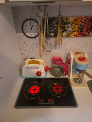 Cocinita de juguete Lídl 109x40x120 cm