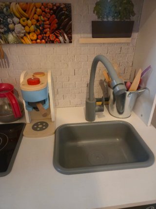 Cocinita de juguete Lídl 109x40x120 cm