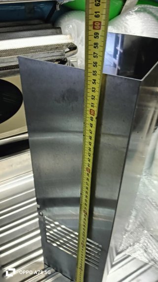 Embellecedor campana extractora acero inox