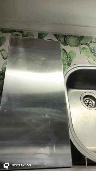 Embellecedor campana extractora acero inox