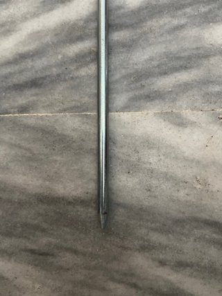 Soporte caña pesca 1m hierro galvanizado