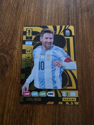 Carta Adrenalyn Mundial 2026, Messi balon de oro