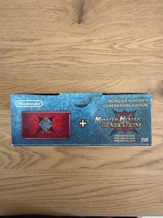 Caja Nintendo 3DS XL Monster Hunter Generations
