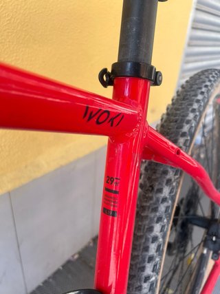 Bicicleta MMR Woki 30 Talla L Roja