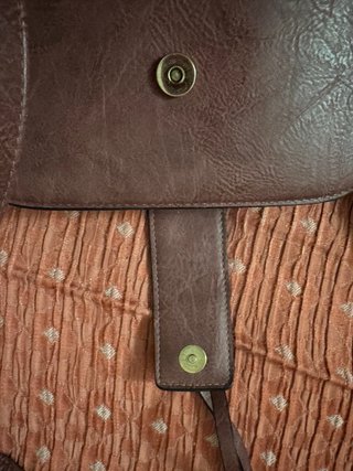 Borsa a tracolla marrone