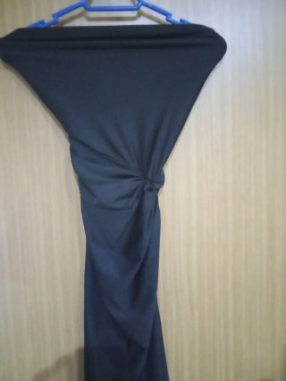 Vestido de fiesta negro talla S