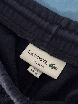 Pantalones de chándal Lacoste azul marino reales