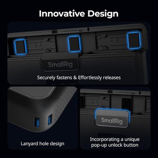 Caricabatteria SMALLRIG per GoPro NUOVO