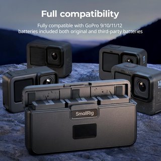 Caricabatteria SMALLRIG per GoPro NUOVO