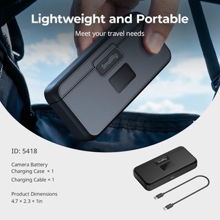 Caricabatteria SMALLRIG per GoPro NUOVO