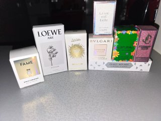 Minitallas perfumes