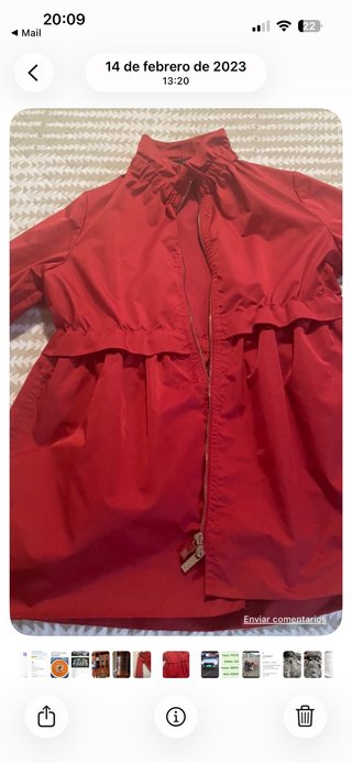Chaqueta Carolina Herrera Roja