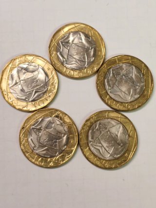 5 Monete 1000 Lire - Anno 2000
