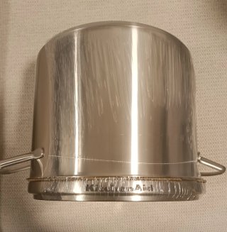 Olla KitchenAid 24cm 8L con tapa de cristal
