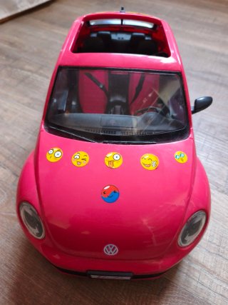 Coche Barbie Volkswagen Beetle