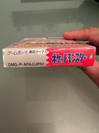Pokemon Rojo Game Boy PAL Japón.