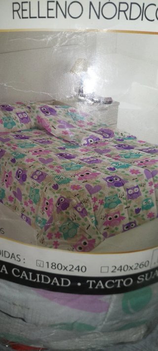 Colcha Nórdica Bella Donna Estampado búhos